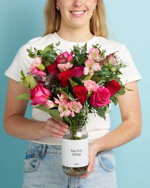 Cherry On Top Flower Jar