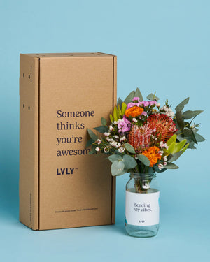 Cheers to You + Native Posy