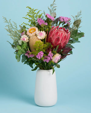 Native Sympathy Flowers + Vase