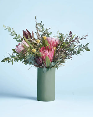 Native Sympathy Flowers + Vase