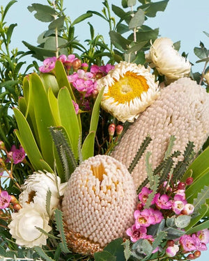 Sweet Explosion Box + Native Posy