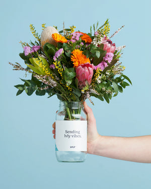 Native Sympathy Flower Jar