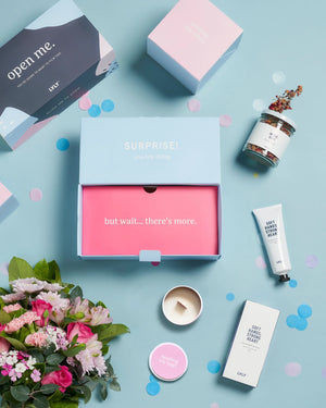 Wellness Wonder Explosion Box + Flowers