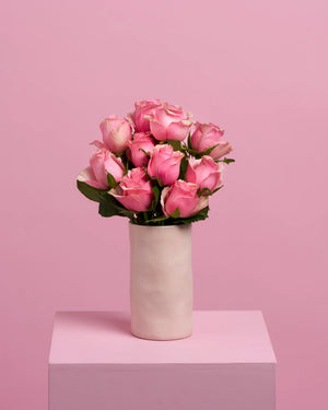 Pink Roses - by Rose Rush