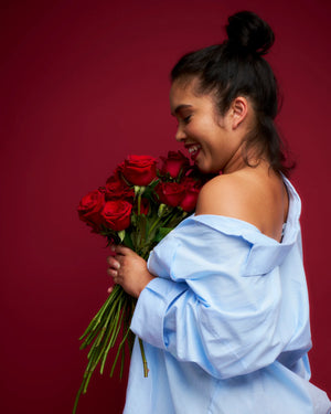 Red Hot Roses - by Rose Rush