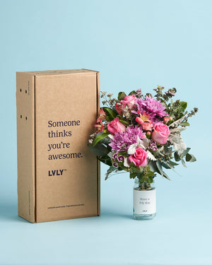 Cocktail Gift Set + Flowers
