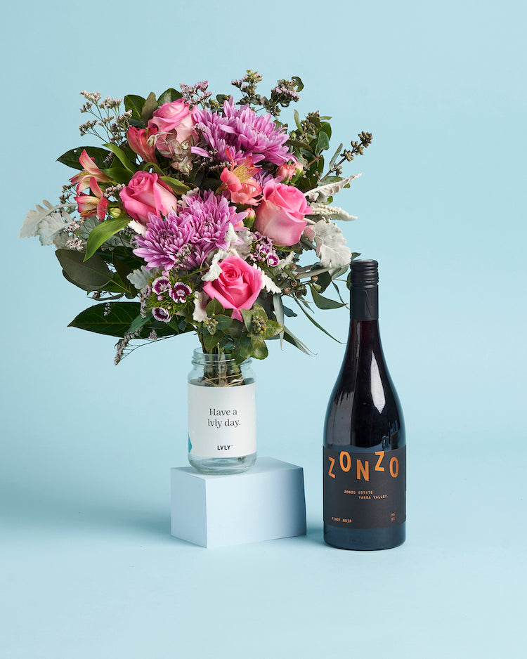 Pinot Noir + Flowers