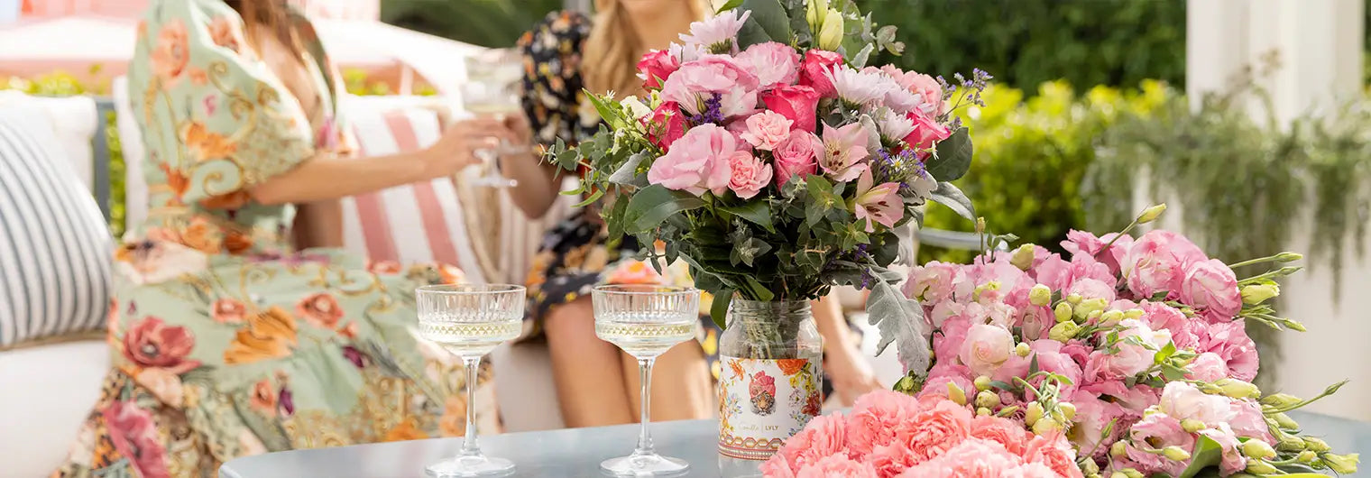 Flowers and fashion collide as LVLY partners with luxury fashion icon CAMILLA