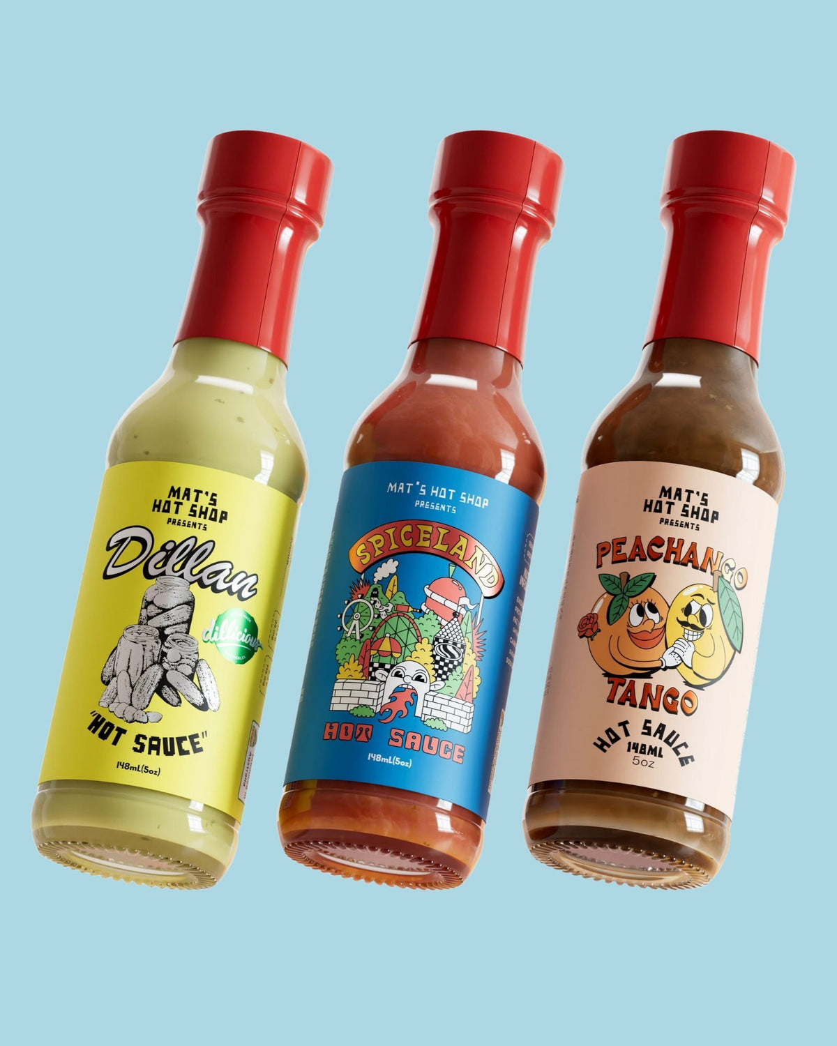 Mat's hot shop Set of Hot Sauce (VIC SOLD OUT) - Main Image