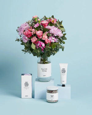 Beauty Essentials + Flowers
