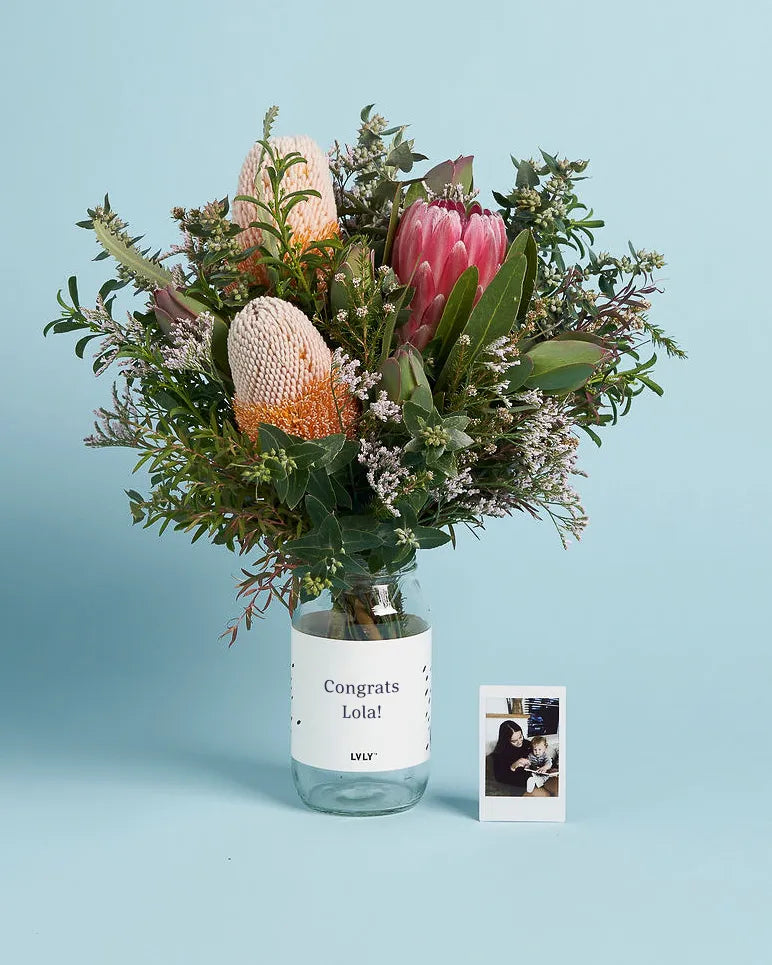 Make It Personal - Native Flower Jar + Picture
