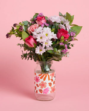 Beautiful Blooms Flower Jar