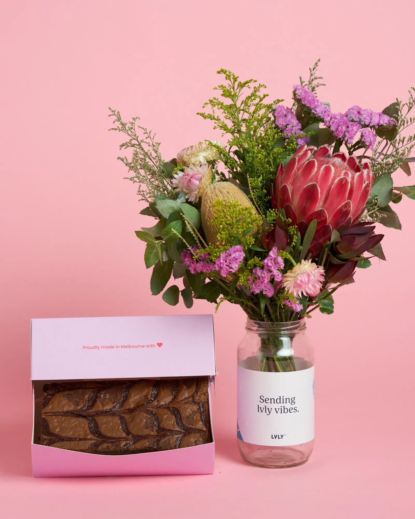Brownie Bundle + Native Posy