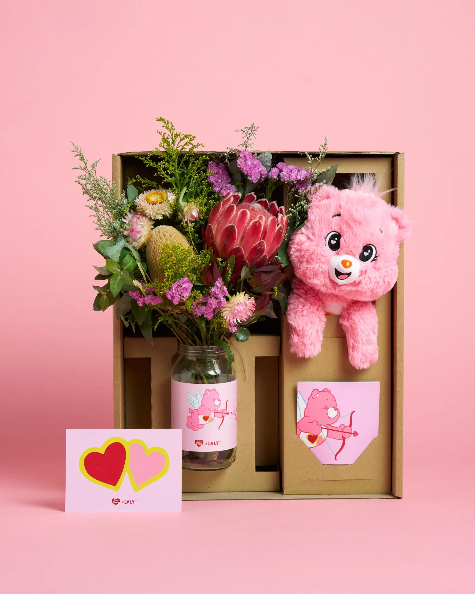 Love A Lot Care Bear + Native Posy