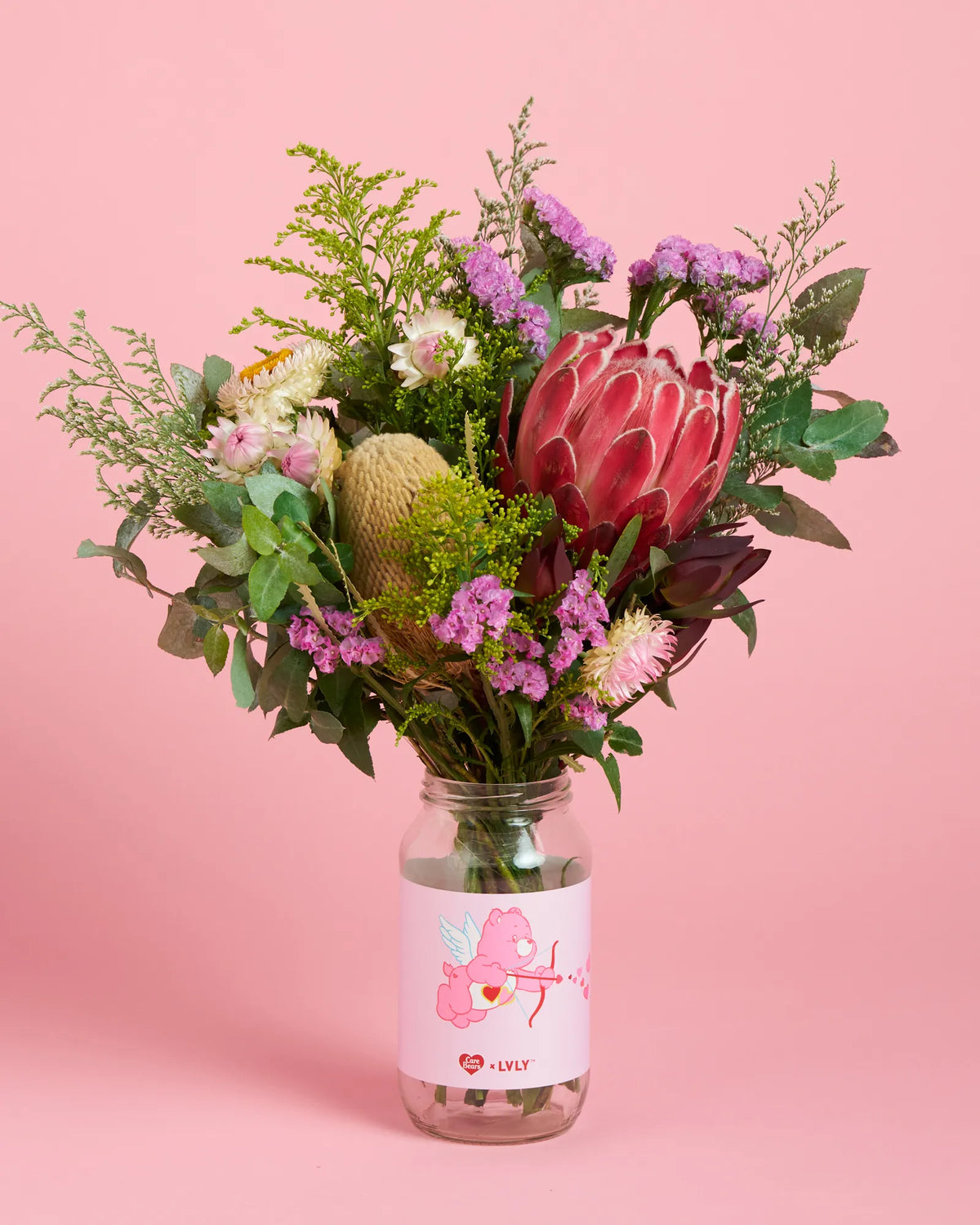 Love A Lot Care Bear + Native Posy