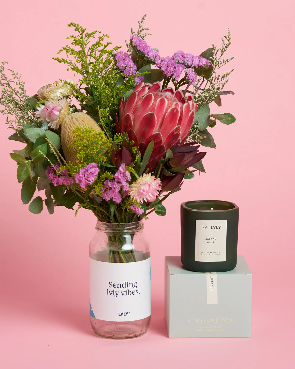 Golden Hour + Native Posy