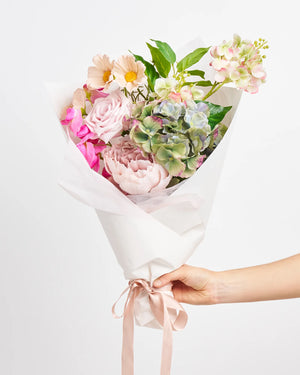 Something Sweet - Mini Artificial Flowers + Vase