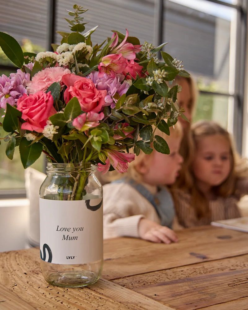 Personalised Flower Jars