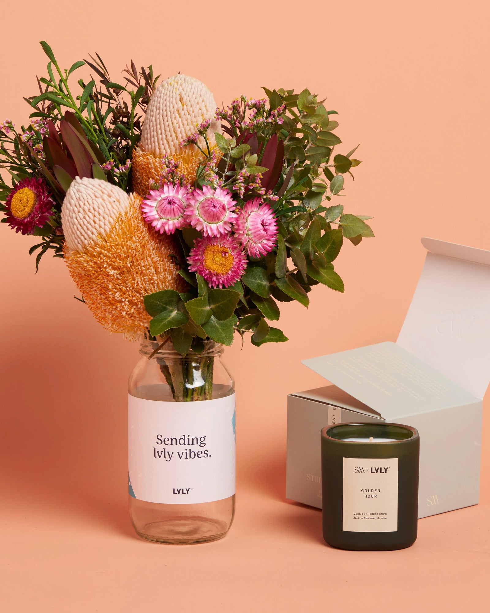 Golden Hour + Native Posy