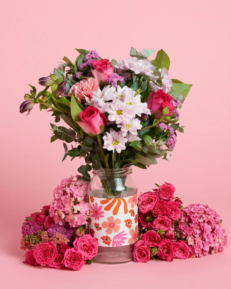 Beautiful Blooms Flower Jar