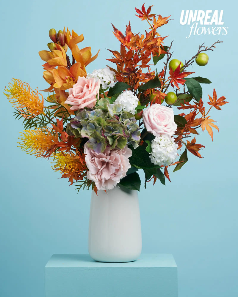 Auburn Glow - Premium Artificial Flowers