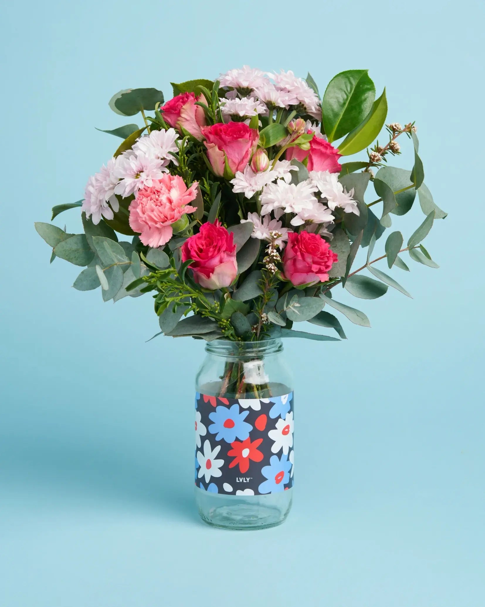 Winter Bloom Flower Jar