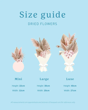 Luxe Dried Flower Posy
