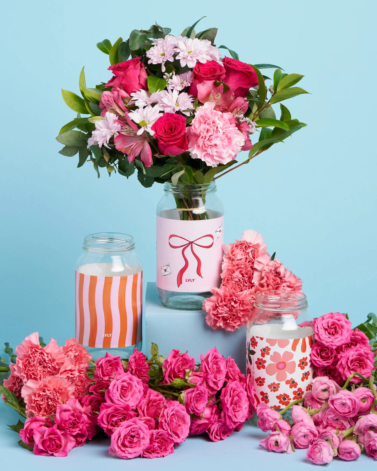 Beautiful Blooms Flower Jar