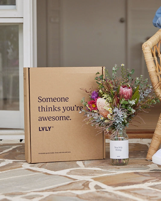 Cheers to You + Native Posy