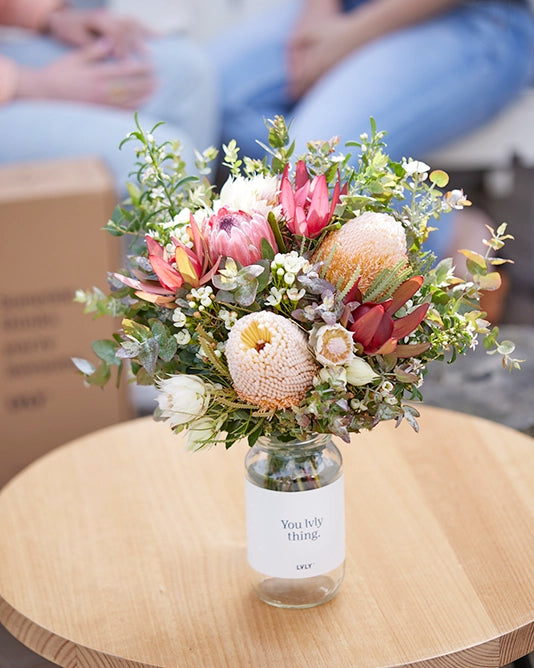 Native Sympathy Flower Jar