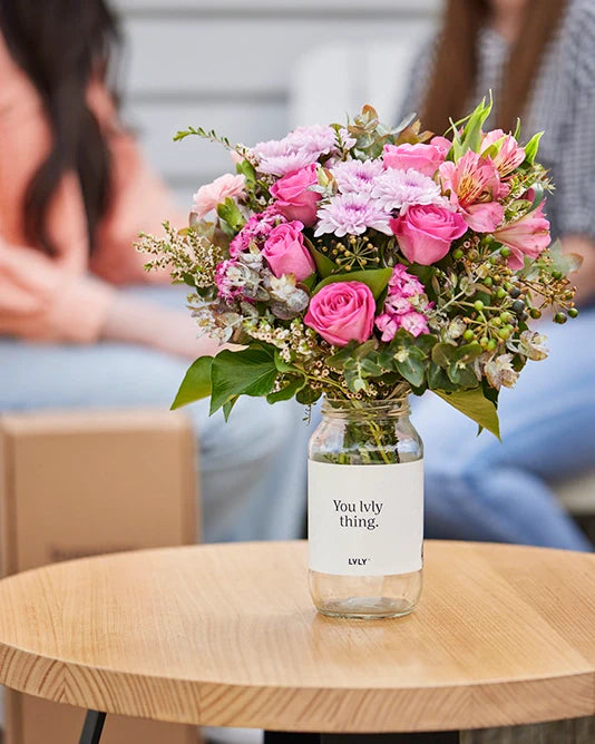 At Home Date Night + Flowers