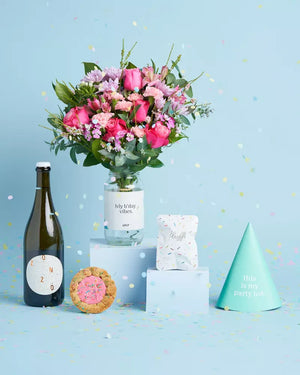 This Calls For Bubbles + Flowers