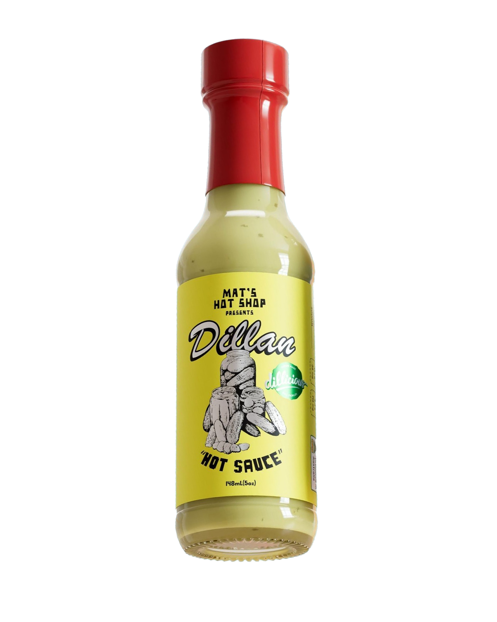 Mat's hot shop Dillan Dill Pickle Hot Sauce