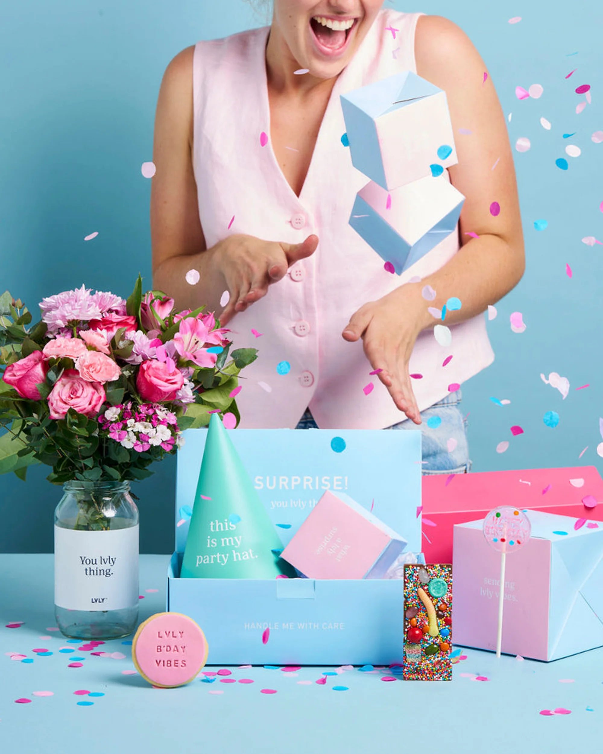Explosion Boxes | Surprise Gift Box Australia - LVLY