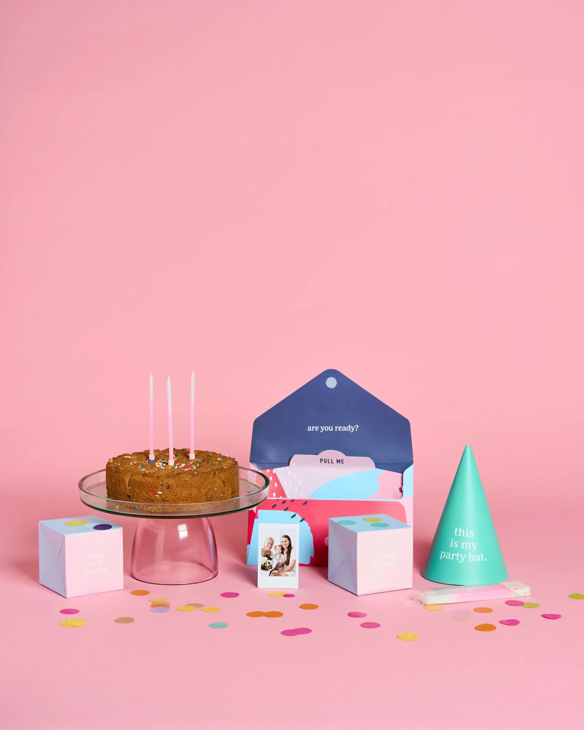 Blondie Confetti Party Box