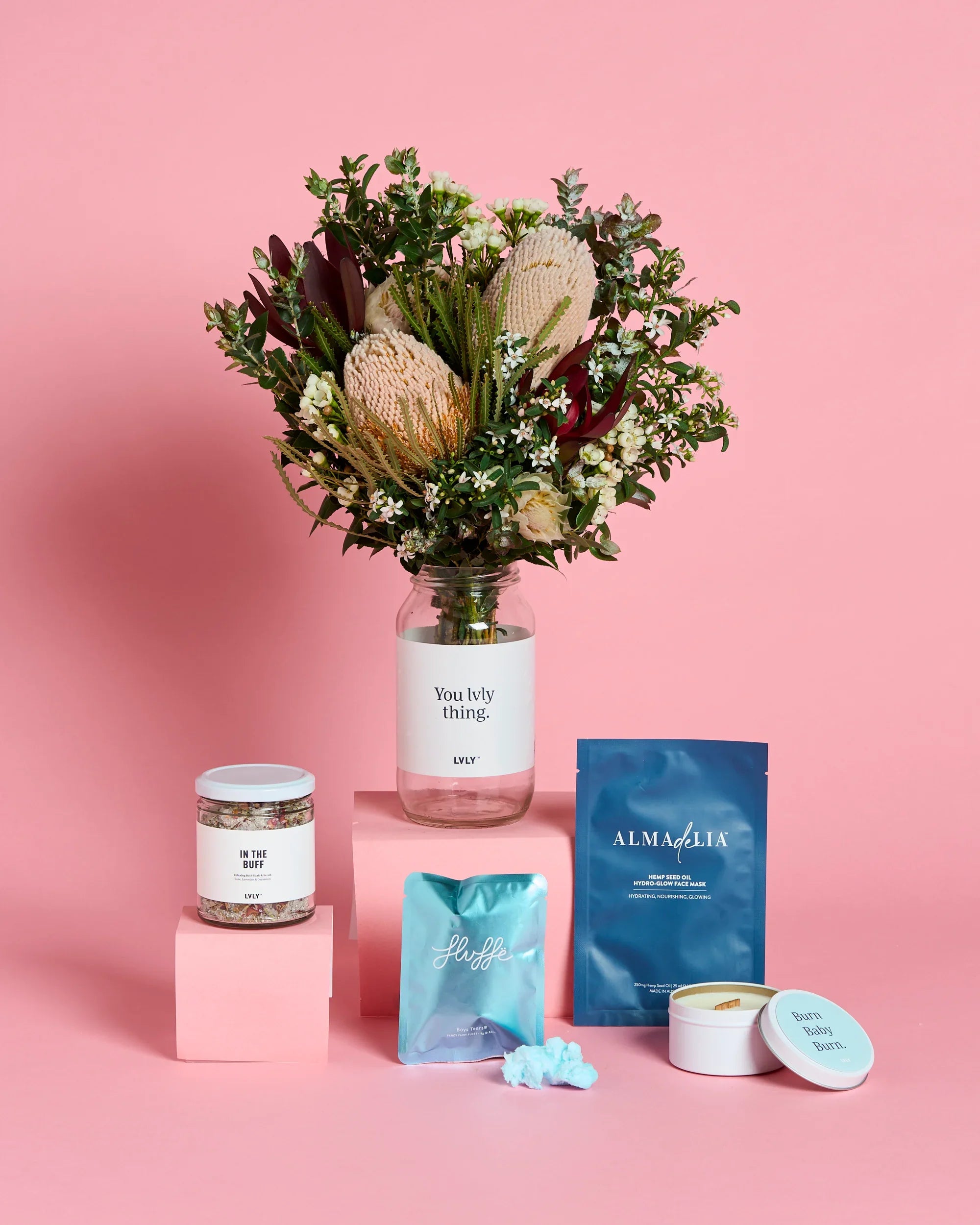 Break Up Box + Native Posy