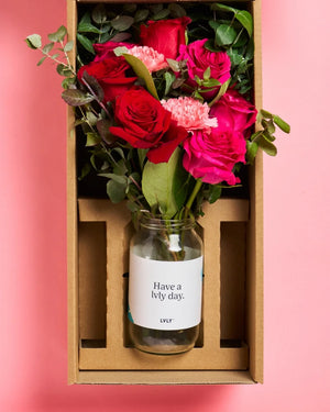 Cherry On Top Flower Jar