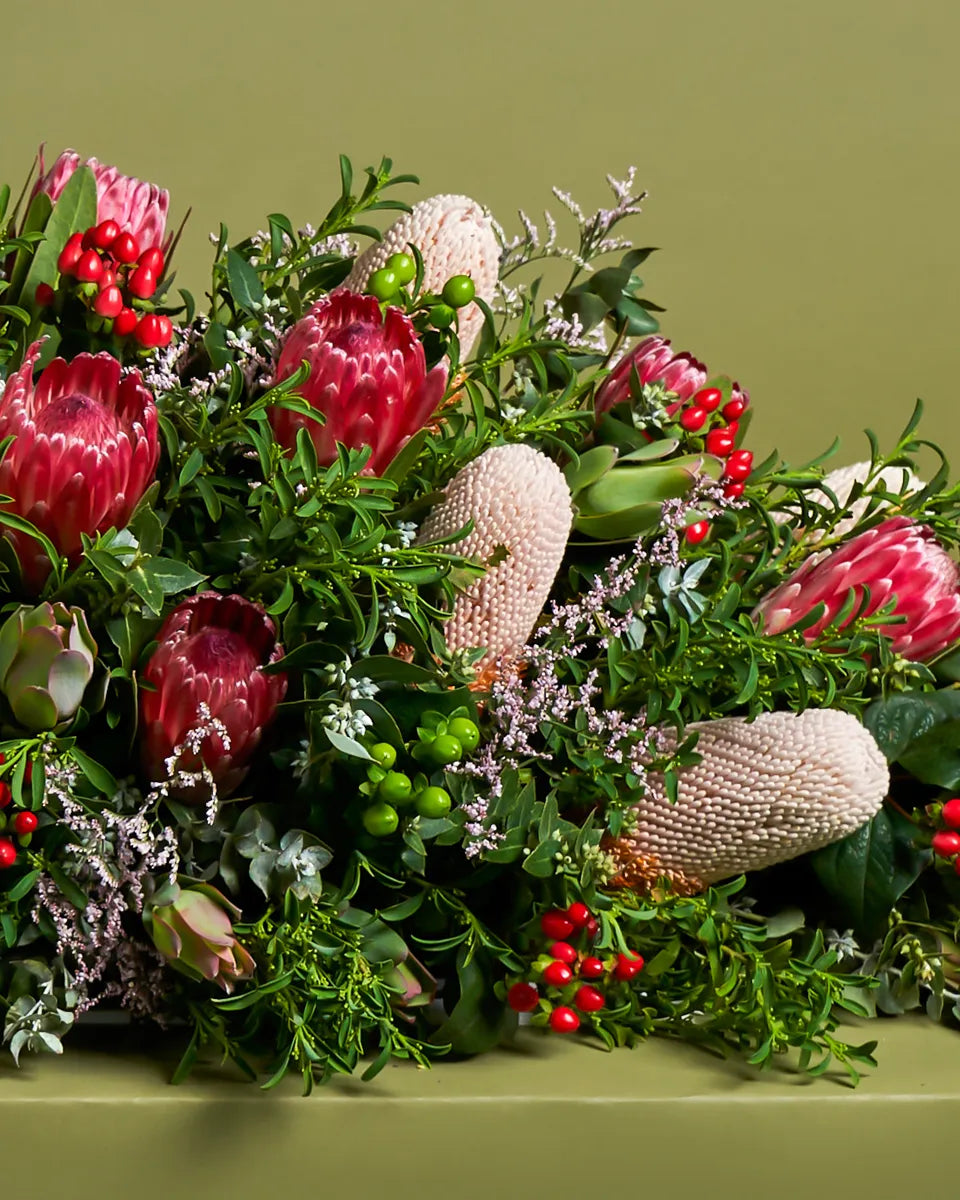 Native Casket Flower Arrangement