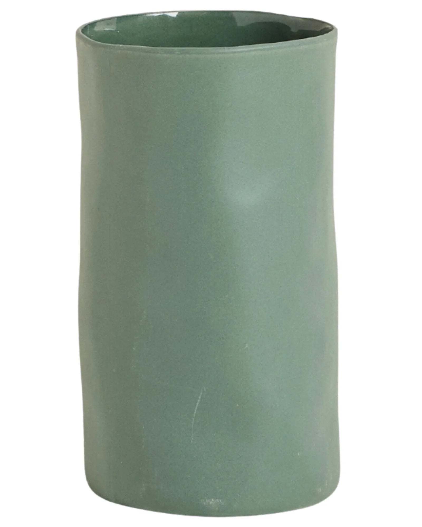 Green Ceramic Vase
