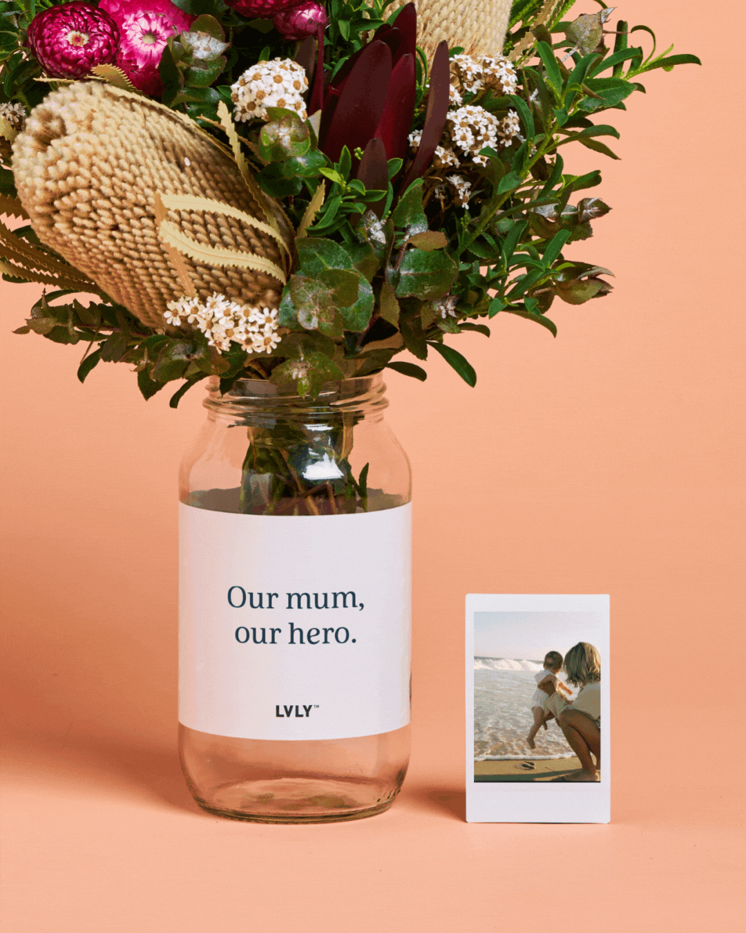 Make It Personal - Native Flower Jar + Picture