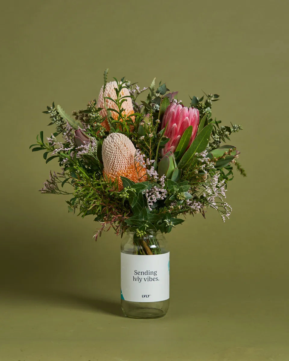 Native Sympathy Flower Jar