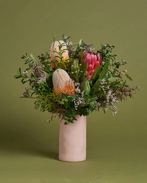 Native Sympathy Flowers + Vase