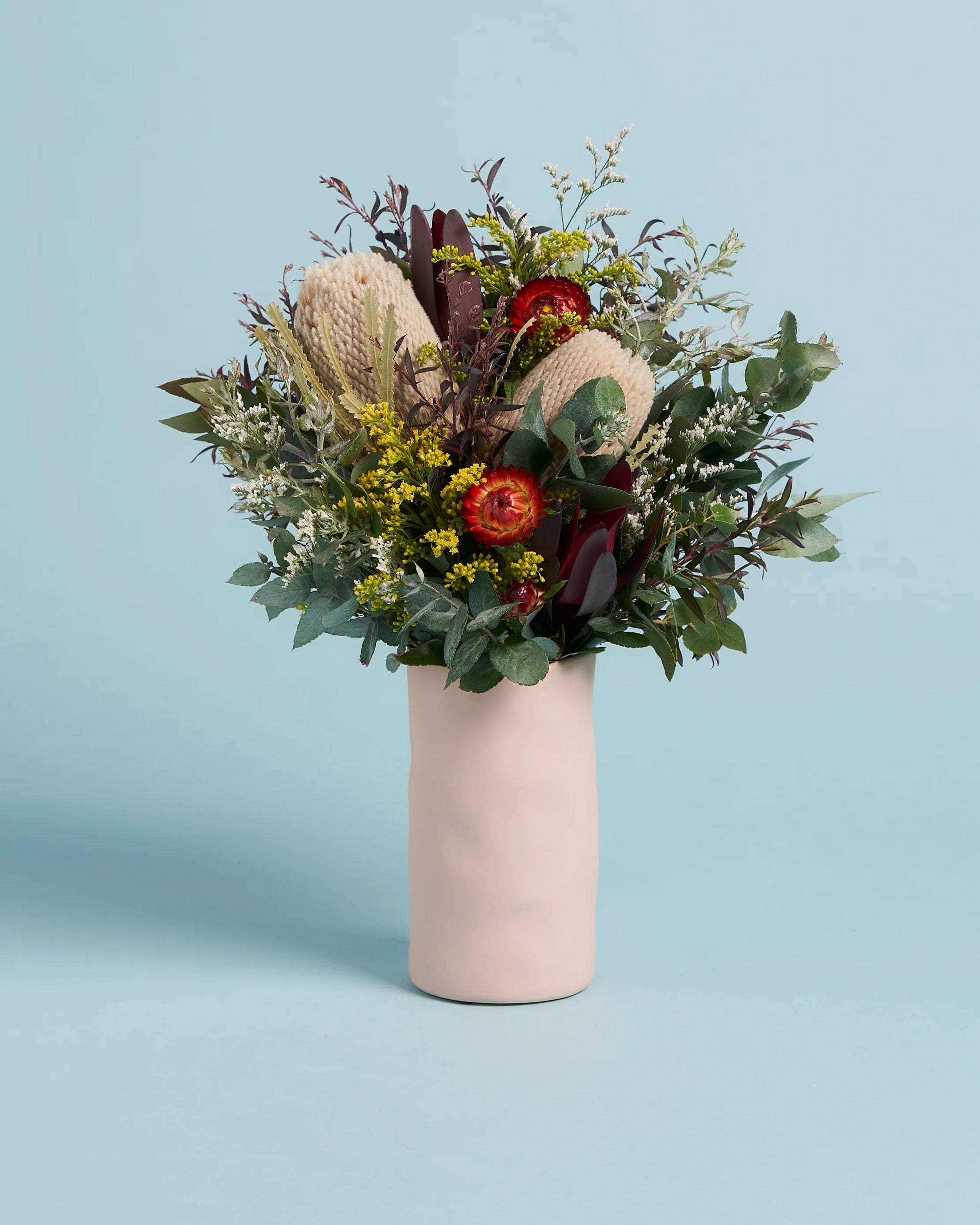 Native Sympathy Flowers + Vase
