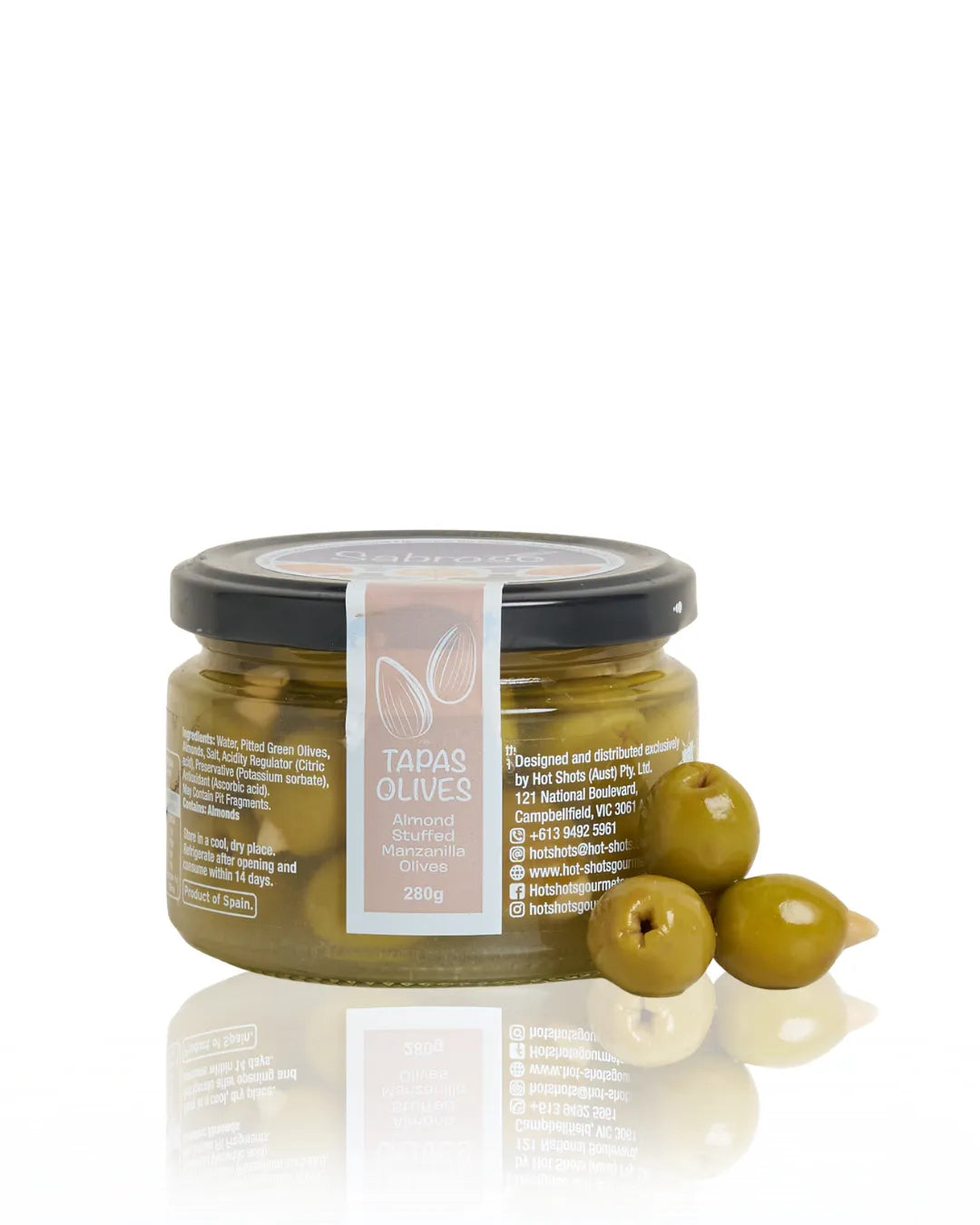 Sabroso Stuffed Gordal Almond Olives