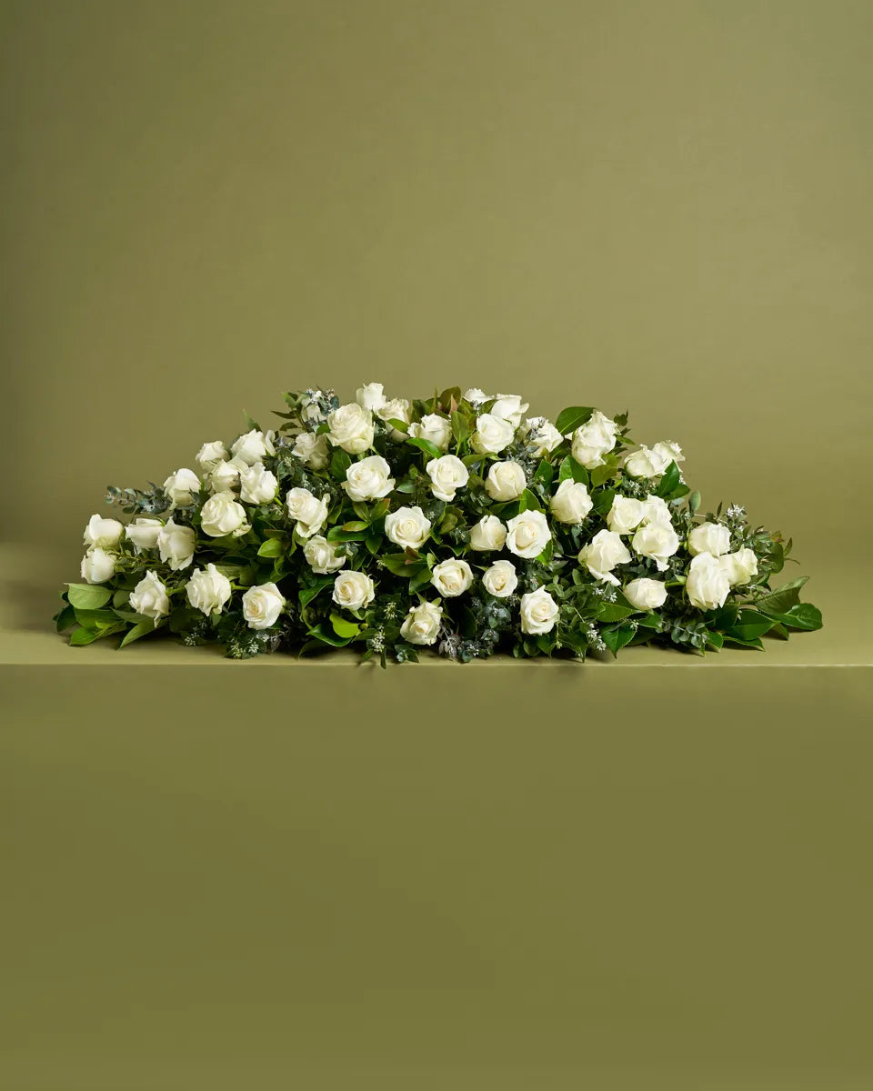 Rose Casket Flower Arrangement