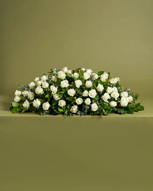 Rose Casket Flower Arrangement