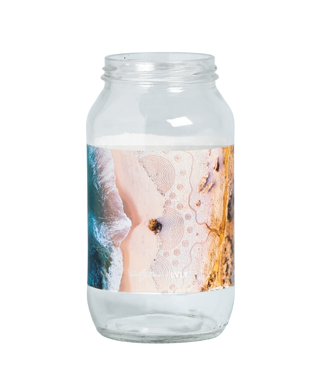 Salty One Jar Label