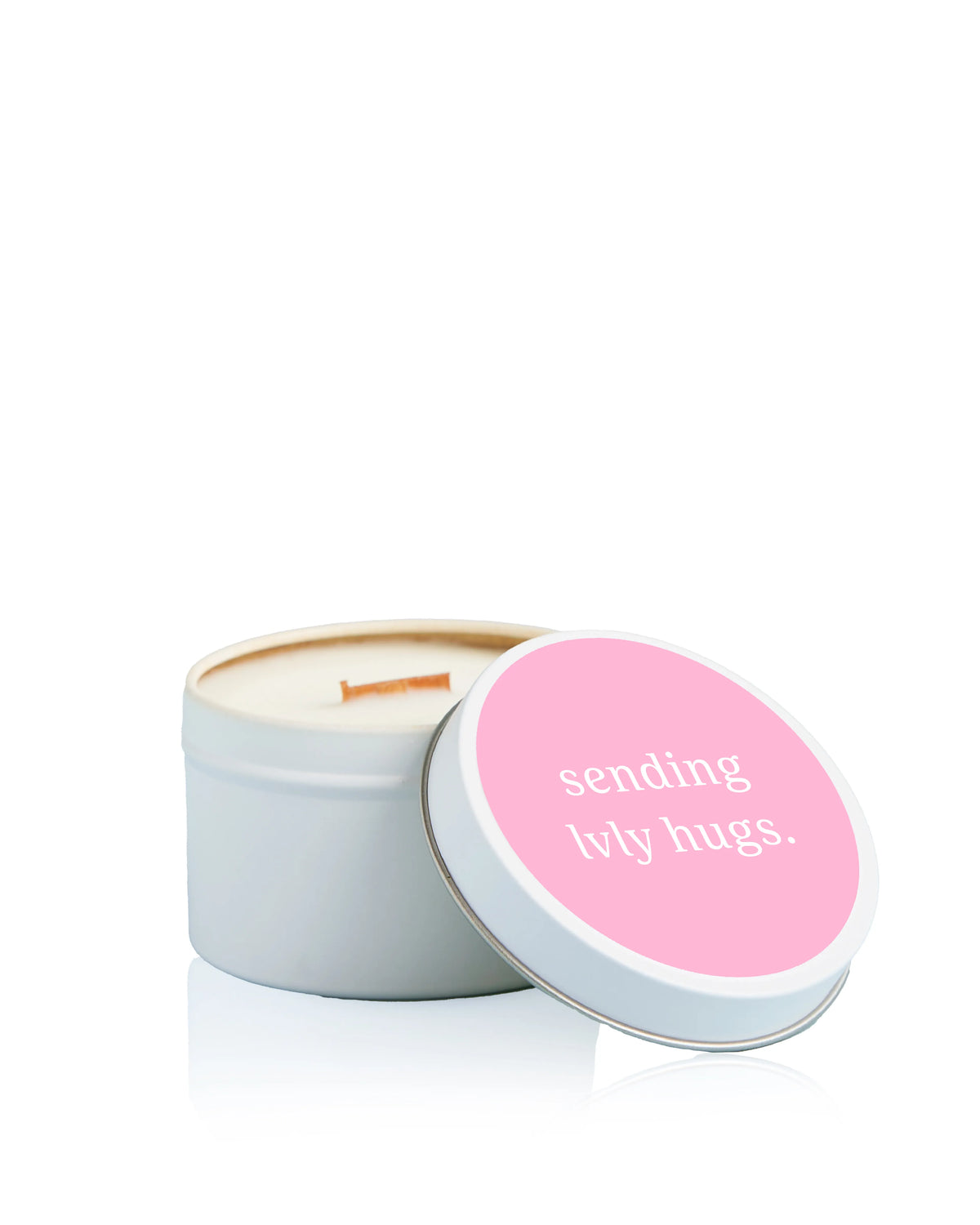 'Sending LVLY Hugs' Candle