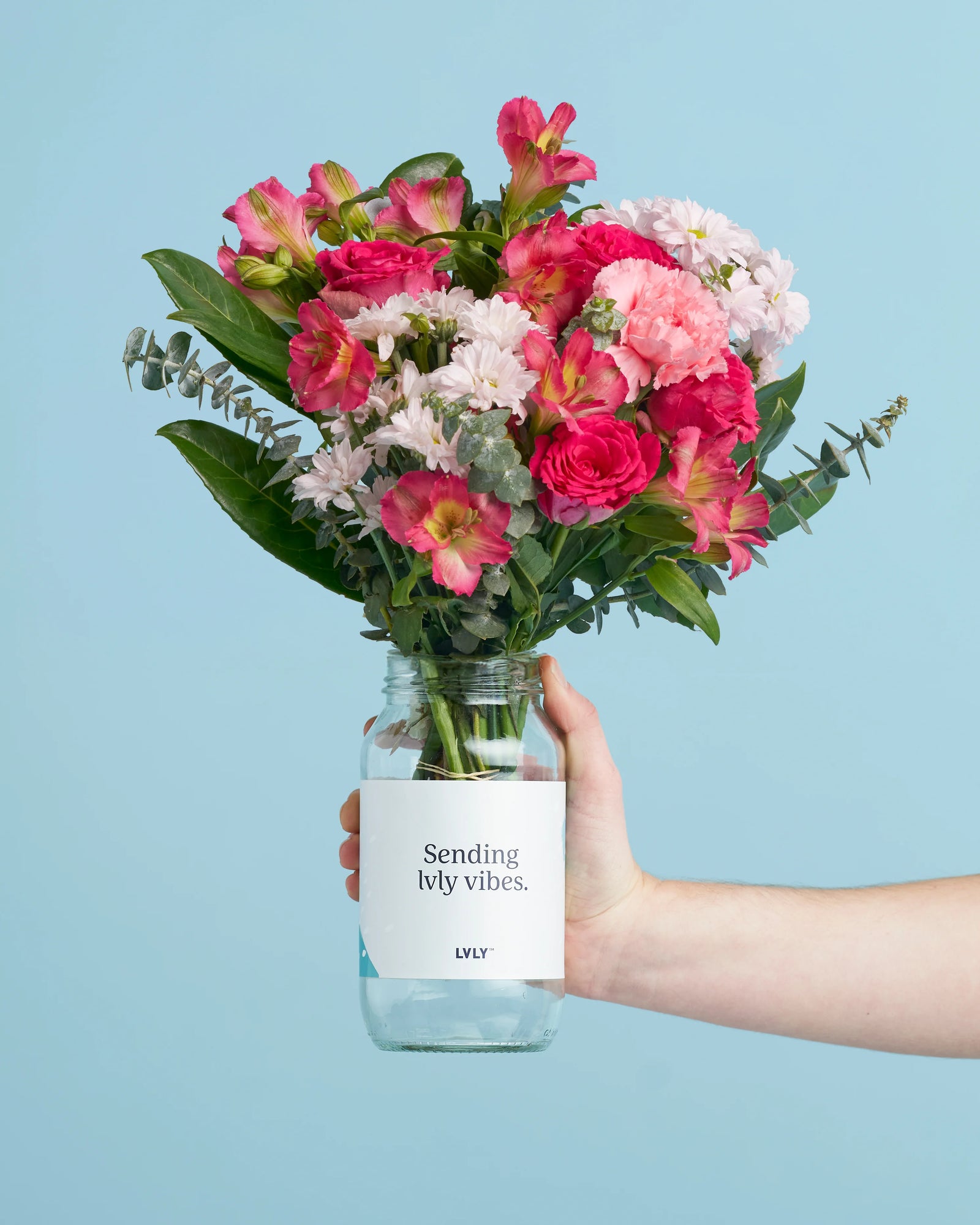 Seasonal Sympathy Flower Jar