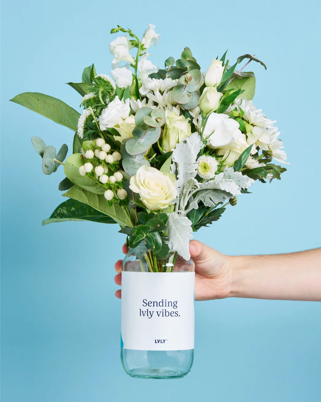Luxe White Posy